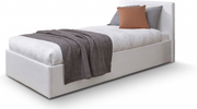 Everest Classic Ottoman Bed Frame side view on white background – Dune & Pine